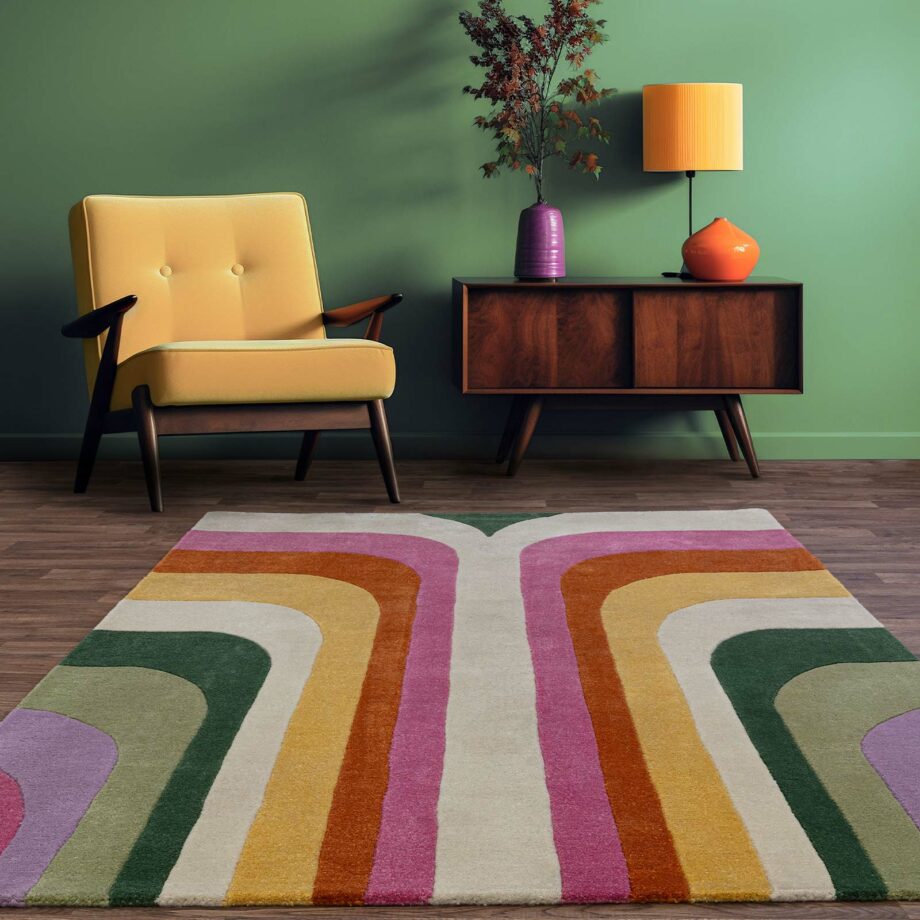 Asiatic matta Romy 01 Retro Pink interior square