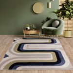 Asiatic matta Sketch SK18 Contour Blue interior square