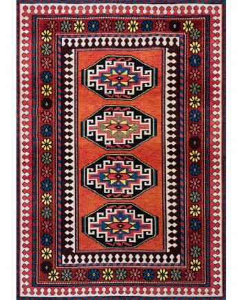 Louis De Poortere matta Antiquarian Antalia 9844 Red Mix