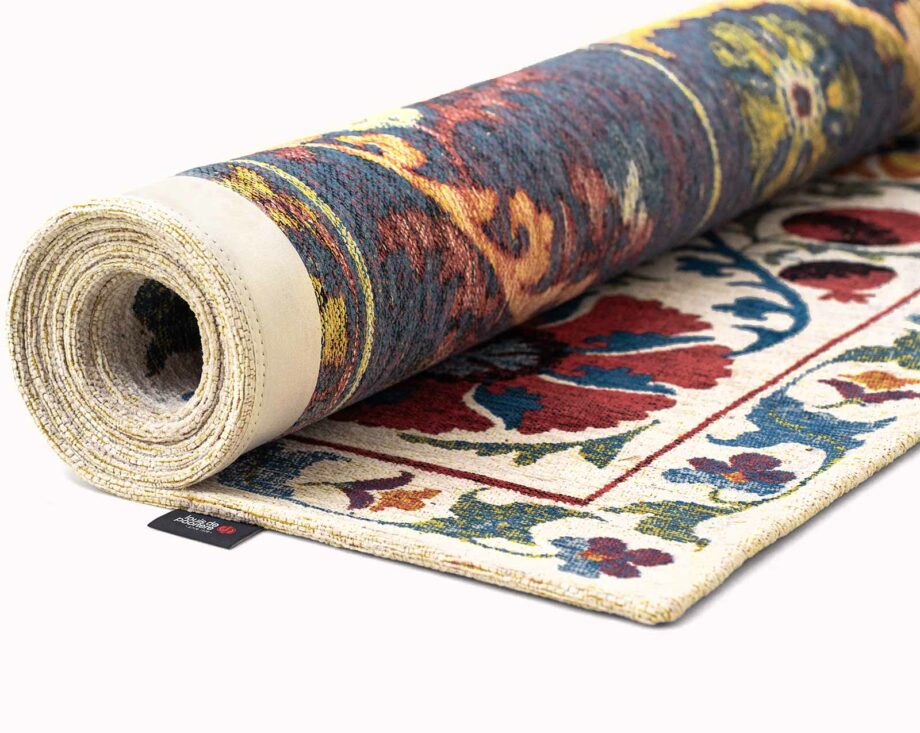 Louis De Poortere matta Antiquarian Suzani 9728 Origine roll