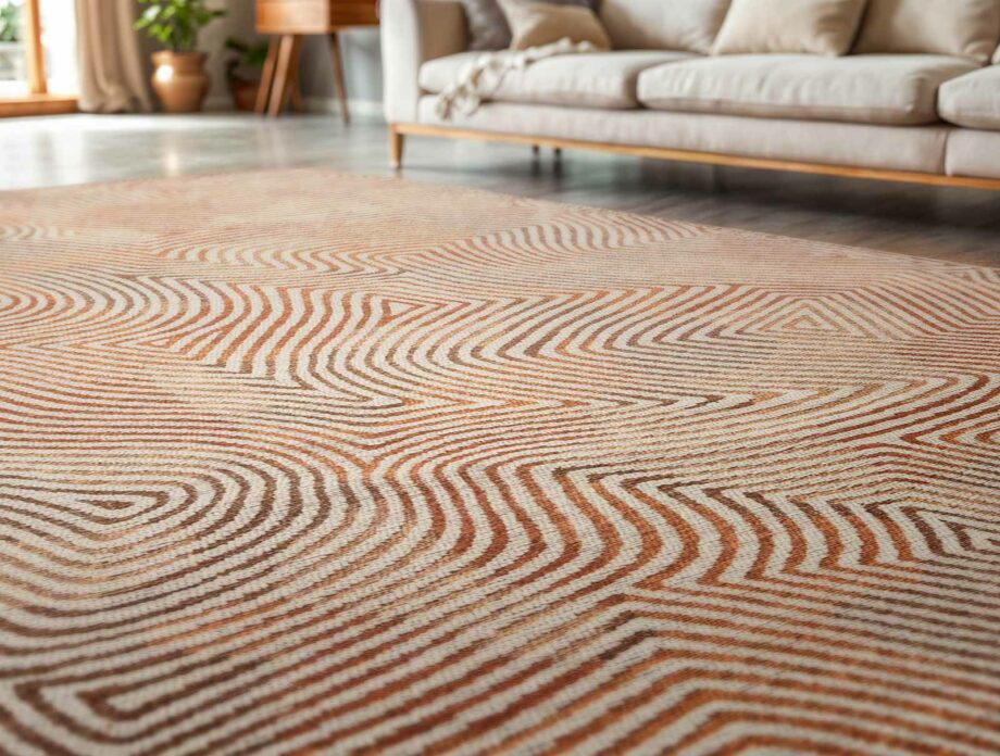 Louis De Poortere matta Meditation Coral 9800 Coral Indian Sand Ambiance 2