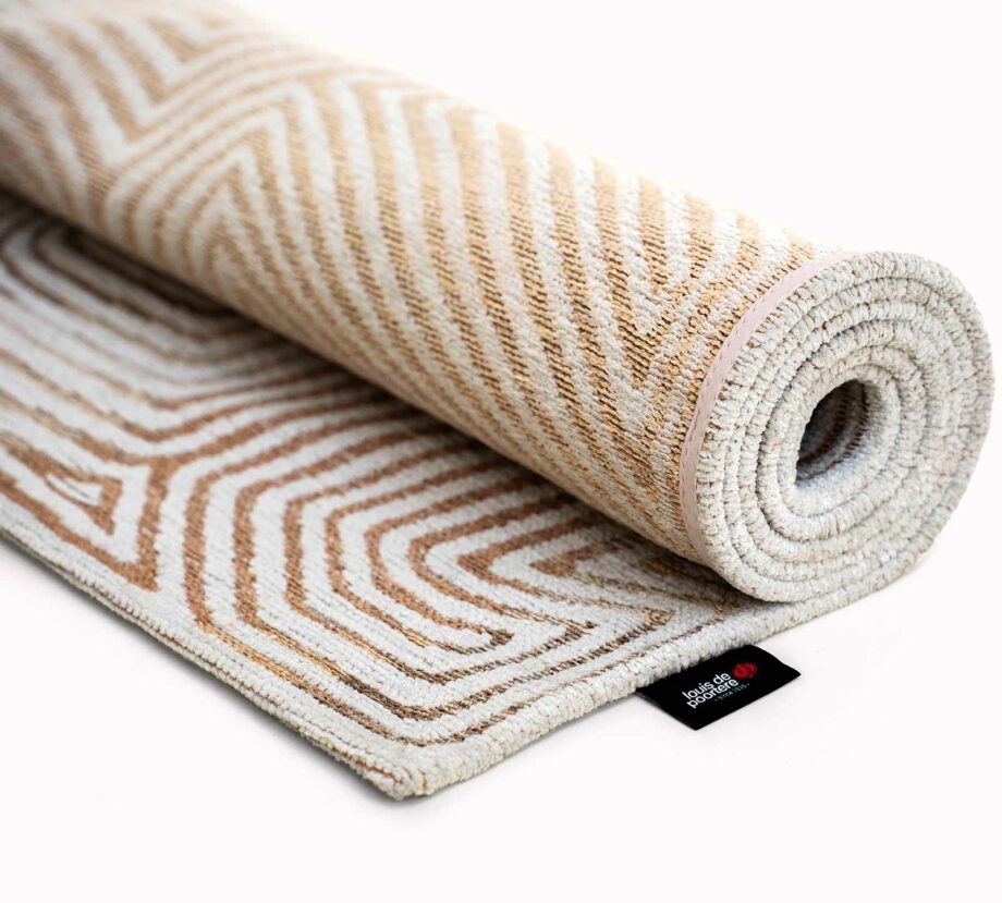 Louis De Poortere matta Meditation Coral 9800 Indian Sand roll