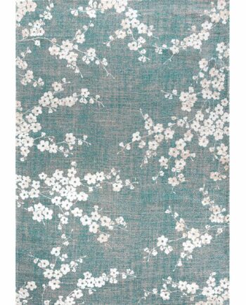 Louis De Poortere matta Sakura 9850 Sakura Lake Blue