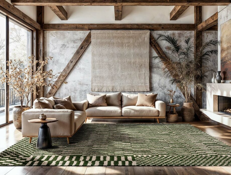 Louis De Poortere matta Structures Berber 9650 Berber Oasis