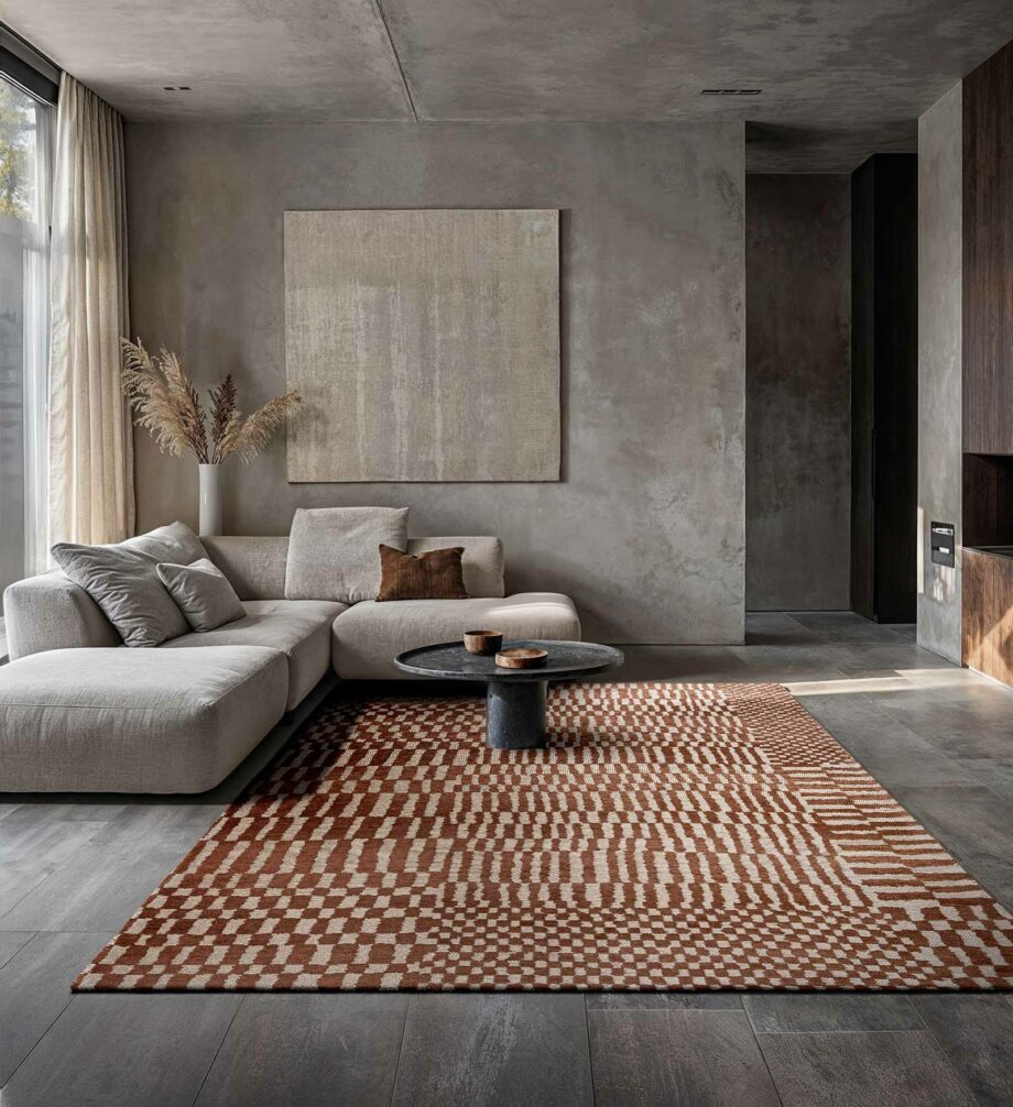 Louis De Poortere matta Structures Berber 9653 Berber Ksar Ambiance