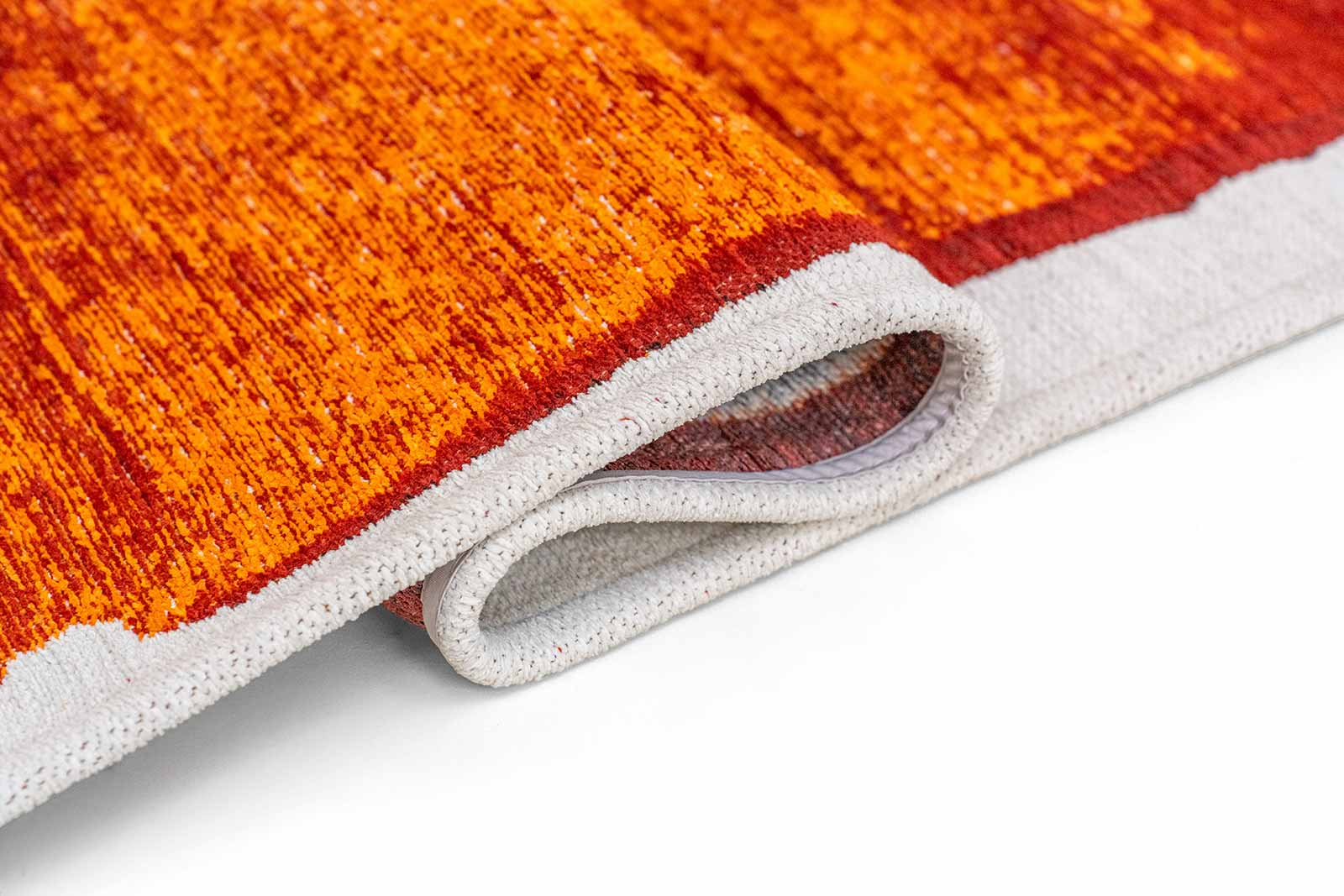 Louis De Poortere matta Craft 2061 Brush Orange fold