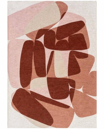 Louis De Poortere matta Gallery 2088 Stones Cherry Mocha