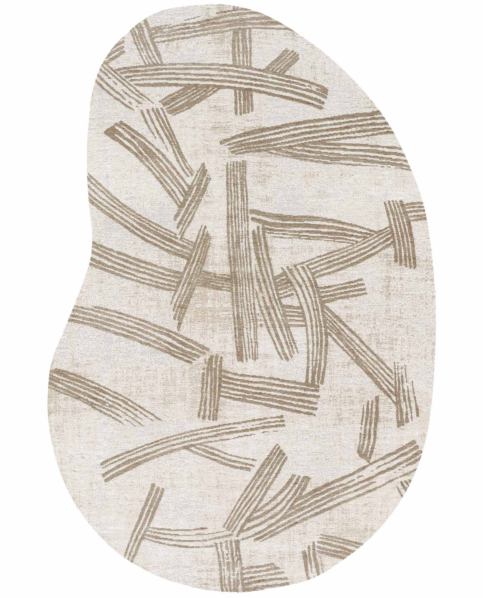 Louis De Poortere matta Meditation 2068 Kanji Dune peanut 1