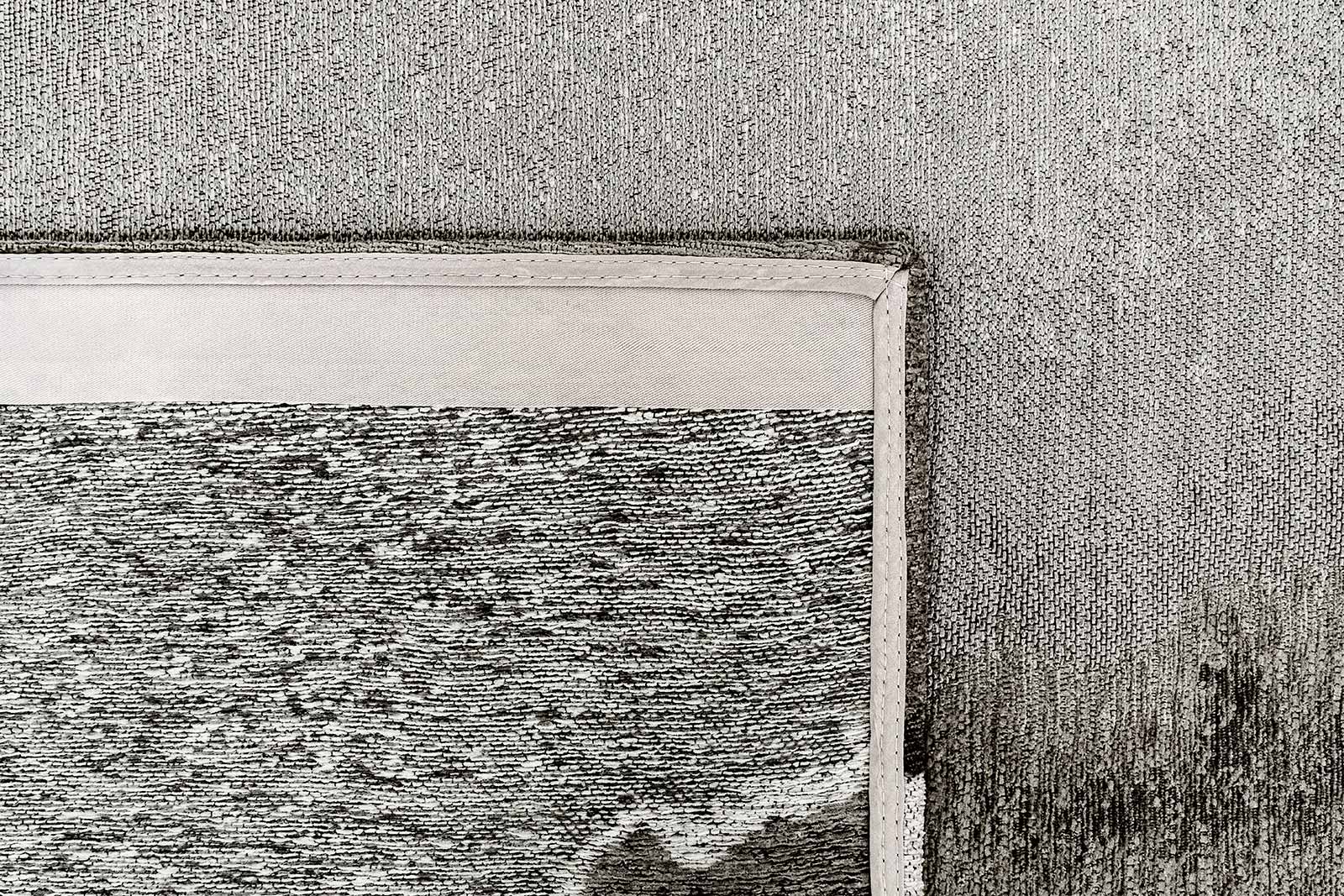 Louis De Poortere matta Meditation 2083 Lagoon Black Shadow back