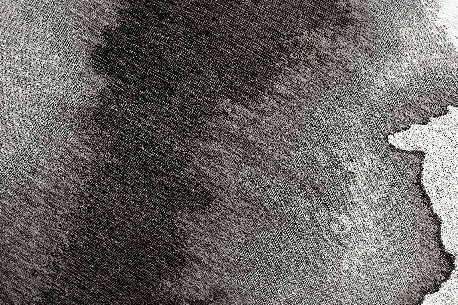 Louis De Poortere matta Meditation 2083 Lagoon Black Shadow zoom 3