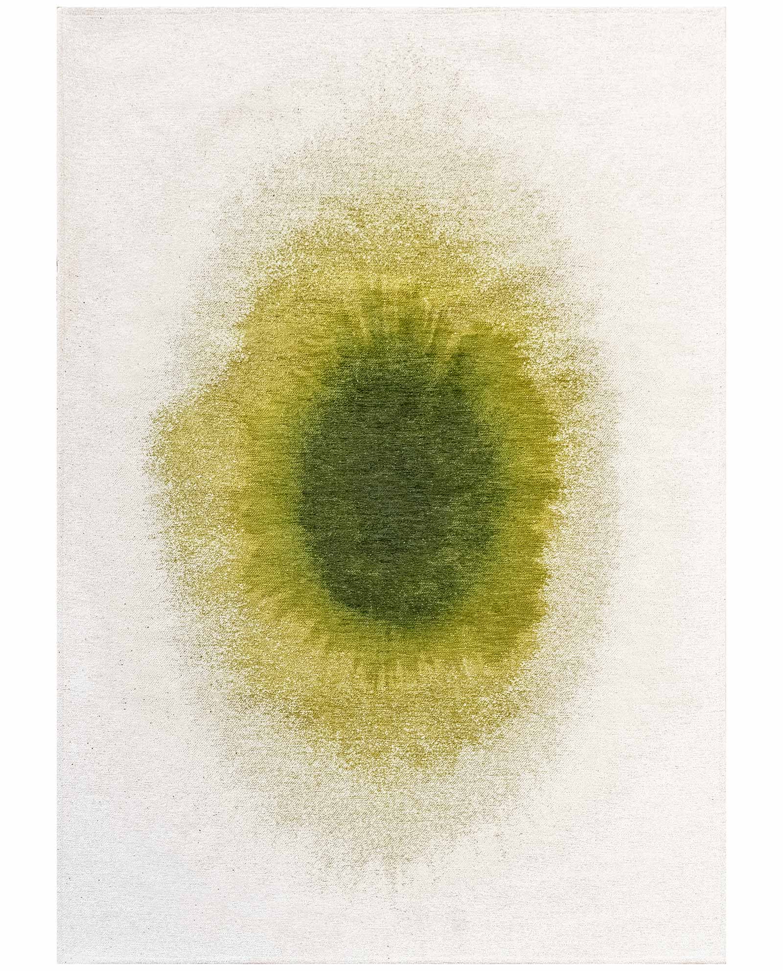 Louis De Poortere matta Meditation 2105 Drop Green Pepper